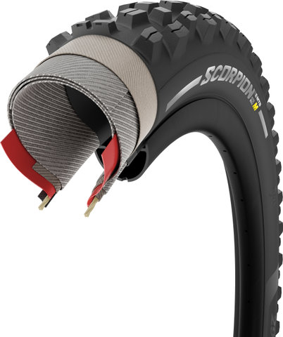 Pirelli Pneu pliable Scorpion E-MTB M 27,5" - black/65 /27.5 /65-584/2.6 