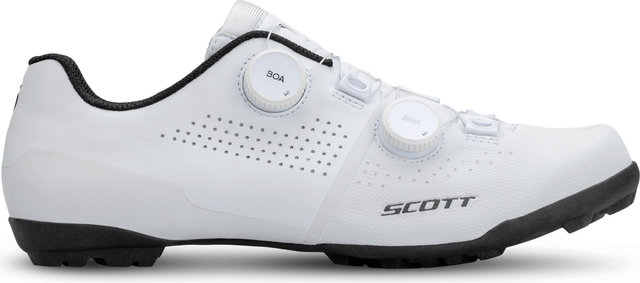 Scott Gravel RC Carbon Gravelschuhe - white-black | 40
