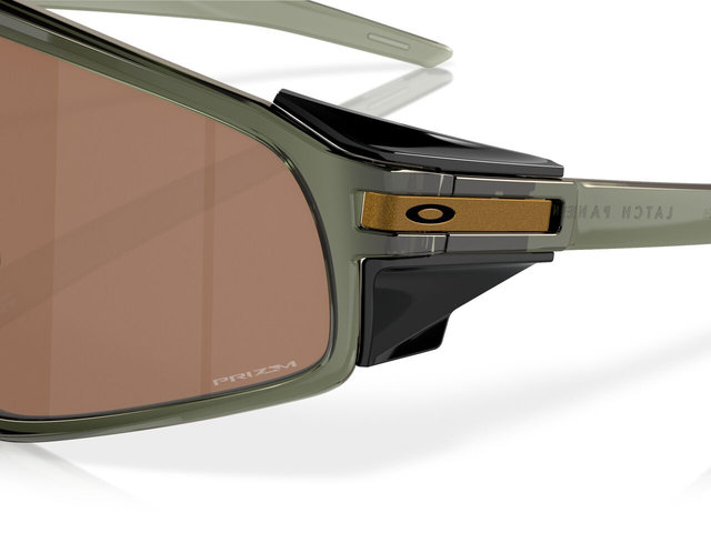 Oakley Latch Panel Sportbrille - olive ink/prizm tungsten