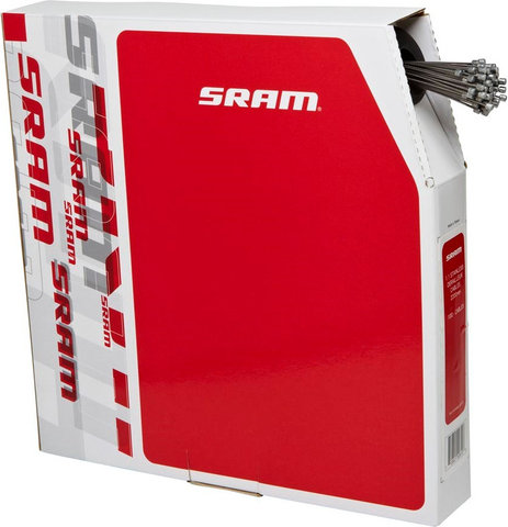 SRAM 1.1 Road/MTB gear cable 2200 mm - 100 pieces - silver