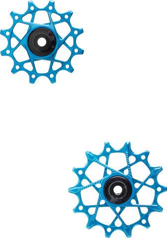Garbaruk Juego de Poleas 12 + 14 Dientes para SRAM 11-/12-Velocidades - blue | 12 dientes (rueda guía), 14 dientes (rueda tensora)