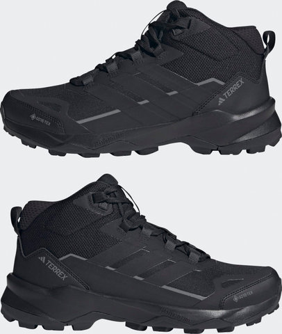 adidas Outdoor TERREX Skychaser AX5 Mid GTX Wanderschuhe - core black-core black-carbon | 46 2/3