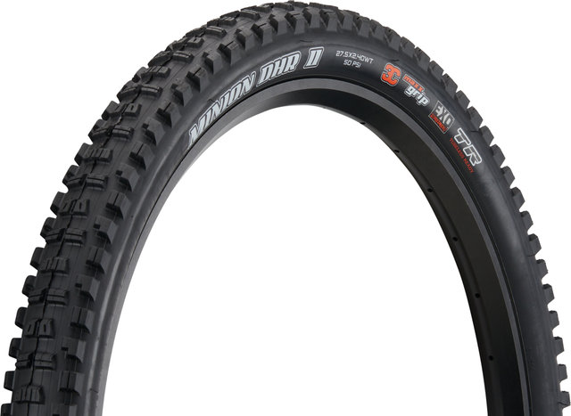Maxxis Minion DHR II 3C MaxxGrip EXO WT TR 27,5" Faltreifen - schwarz/27.5 "/61 mm/61-584/2.4 "