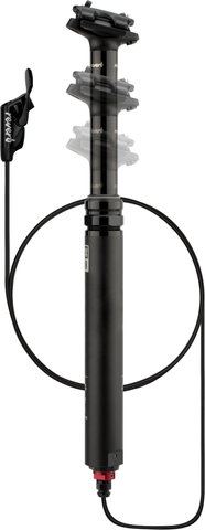 RockShox Tige de Selle Reverb Stealth 125 mm 1x Télécommande à gauche - black/351 /Matchmaker/34,9 mm/0 /1 vitesse gauche / MMX