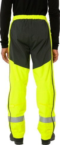 VAUDE Luminum Regenhose - neon yellow/M
