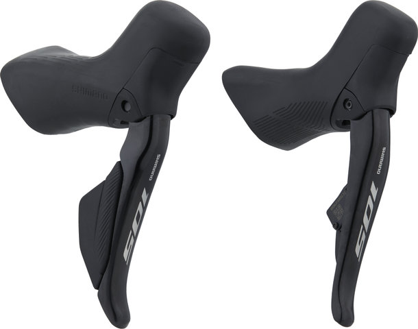 Shimano 105 Front+Rear Set Disc Brake BR-R7170 + Di2 ST-R7170 - black/Set/left/right (side-specific)