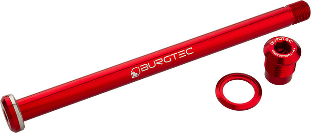 Burgtec Eje pasante trasero para Yeti MTB - race red/148 mm