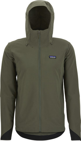 Patagonia Chaqueta con capucha R1 TechFace Hoody - basin green/M Patagonia Chaqueta con capucha R1 TechFace Hoody - basin green/M