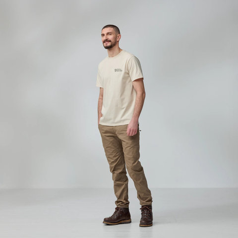 Fjällräven Heavy Classic T-Shirt - chalk white | L