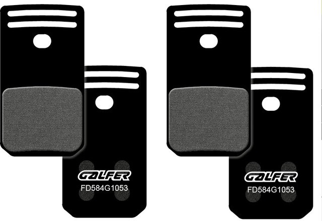 GALFER G1053 Bremsbeläge - universal | semi-metallisch