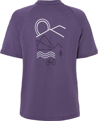 VAUDE Damen Radfahrer Freizeit Shirt - mulberry/36