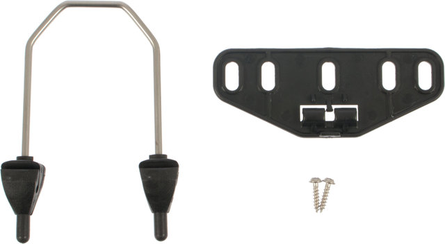 SKS Juego de montaje de luz trasera para guardabarros - negro/45 mm