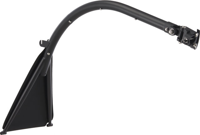 tout terrain Kit de Timon 29" Singletrailer + Articulation Ondulée + Câble Sécurité - noir