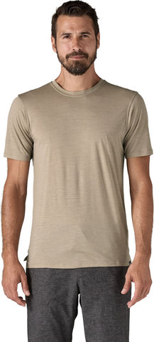 Patagonia Shirt Capilene Cool Merino S/S - seabird grey/M
