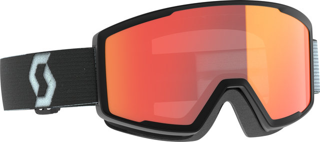 Scott Factor MTB Goggles - white-black | orange chrome afc works