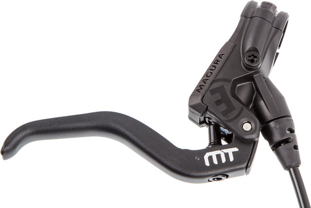 Magura MT4 Carbotecture® Disc Brake - polished black anodized/Set/Flip-Flop (non-side-specific)