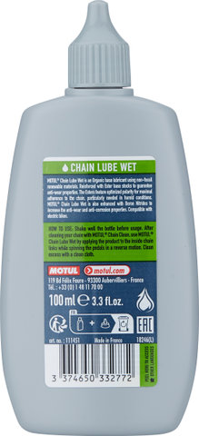MOTUL Wet Lube Chain Oil - universal/100 ml