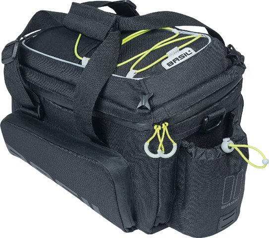 Basil Trunk bag XL Pro MIK - black lime | 36 l