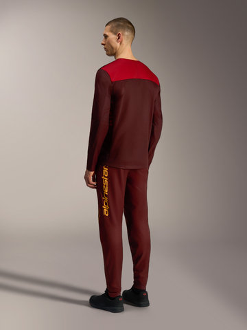 alpinestars A-Dura Elite L/S 2.0 Trikot - bordeaux | S