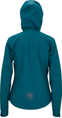 Endura Chaqueta de mujer impermeable con capucha Hummvee - deep teal/S