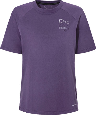 VAUDE Damen Radfahrer Freizeit Shirt - mulberry/36