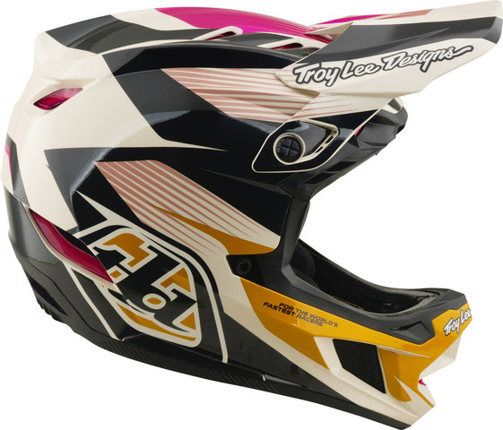 Troy Lee Designs D4 Polyacrylite MIPS Fullface-Helm - fuchsia | 55 - 56 cm