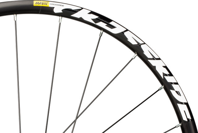 Mavic Crossride FTS-X Disc 6-Loch 27,5" Laufrad - schwarz/100 mm/27,5" (650B)/100 mm/100 mm/Non Boost/Non Boost