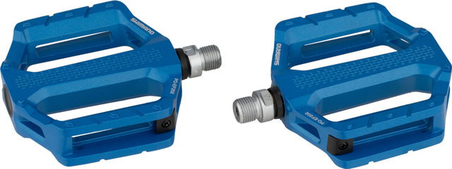 Shimano PD-EF202 Platform Pedals - blue