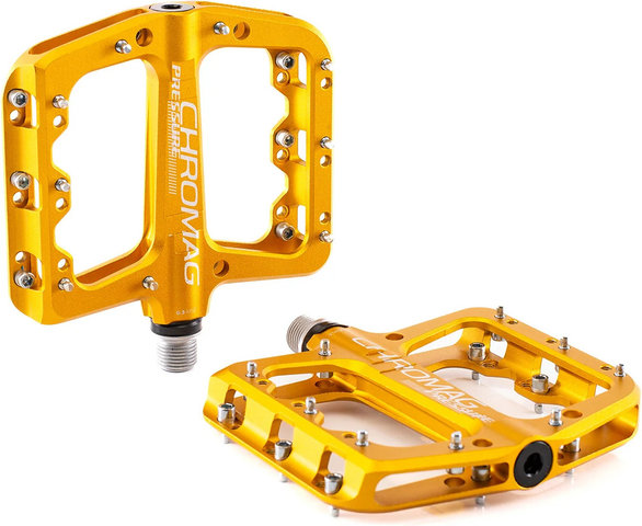 Chromag Pressure Plattformpedale - gold | 105 mm | 115 mm