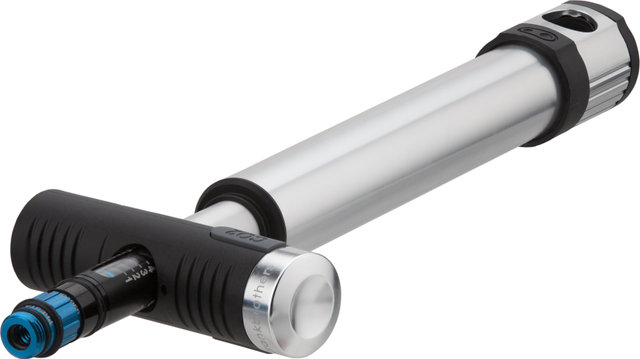 crankbrothers Klic HV Minipumpe mit CO2-Adapter und Manometer - silver