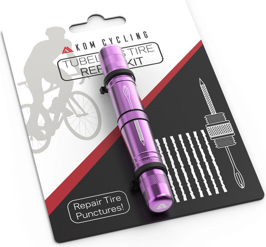 KOM Cycling Herramienta de reparación de neumáticos - purple