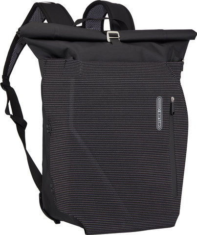 ORTLIEB Vario High-Vis QL2.1 Rucksack-Fahrradtasche Hybrid - black reflective/26000 ml