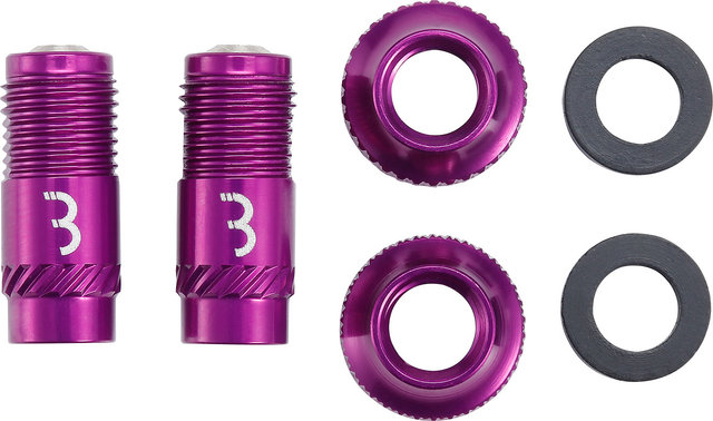 BBB Insert de valve CoreCap - 2 pièces - violet | CoreCap