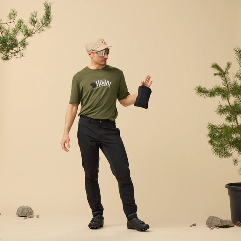 Fjällräven Gilet d'aventure extérieur Hoja - black | L