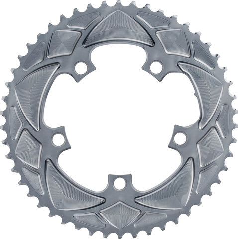 absoluteBLACK Round Road Chainring for 110/5 BCD - grey/50 