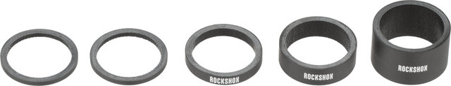 RockShox UD Carbon Headset Spacer Set, 5 pcs. - UD carbon-gloss white