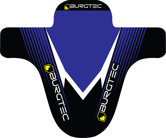 Burgtec Guardabarros de Moto - yellow-black