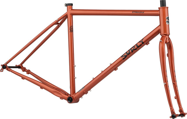 Surly Kit de cadre Straggler 27,5"/28" - shaggy carpet | 44 mm | 27,5" (650B), 28" | L | 1 1/8"