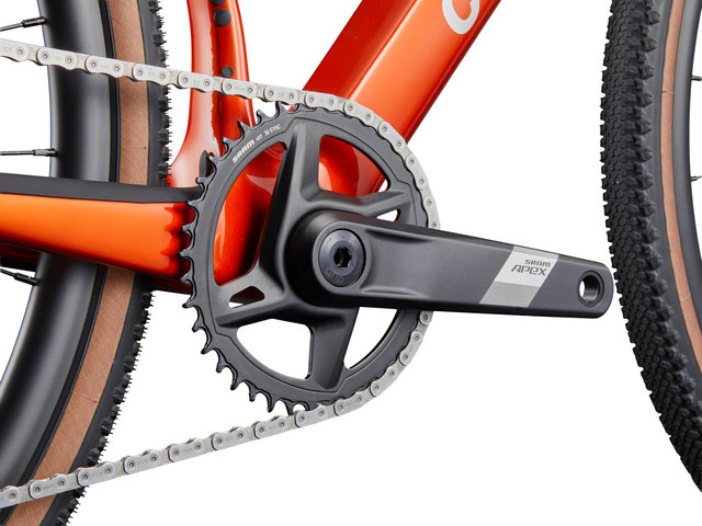 Cannondale SuperX 4 AXS Carbon 28" Gravel Bike - fire orange | 55 mm | 172,5 mm | 28" | L