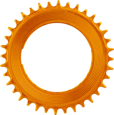 Garbaruk Thread Mount Chainring for SRAM XX/XX SL PM 0mm Round - orange/36/36 