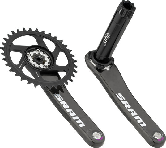 SRAM X01 DH DUB Direct Mount 11-speed Carbon Crankset - black/170,0 mm