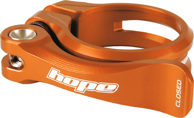 Hope Seat clamp with quick release model 2025 - orange/31,8 mm
