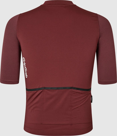 GripGrab Maillot Ride S/S - dark red | L