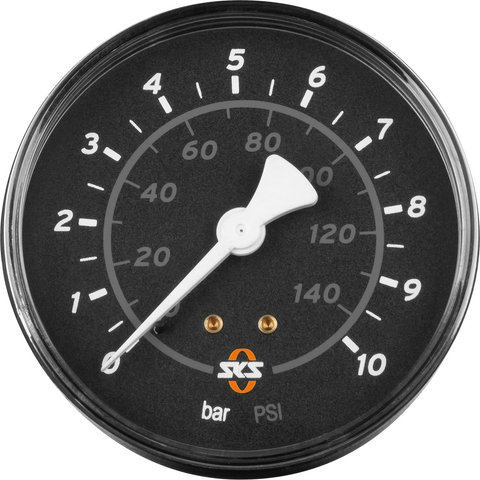 SKS Replacement manometer for Air Compressor 10.0 / Air-X-Plorer 10.0 - black