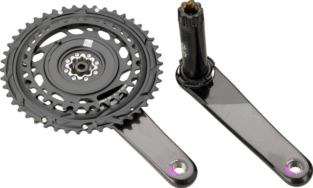 SRAM Juego de Bielas de Carbono Force D2 DUB DM 2x12 - Embalaje de Taller - iridescent | 170,0 mm