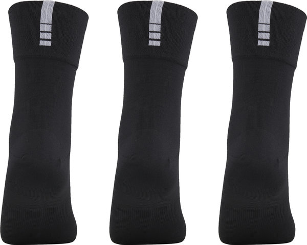 GripGrab Lightweight SL Summer Socks 3-Pack - black/41 - 44