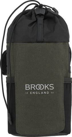 Brooks Scape Feed Pouch Handlebar Bag - mud green/1200 ml