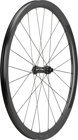 Black Inc Set de Roues en Carbone Thirty Four Disc Center Lock 28" - black/Non Boost/Non Boost/142 mm/100 mm/28"/Shimano Route/100 mm/Shimano Route/100 mm/142 mm