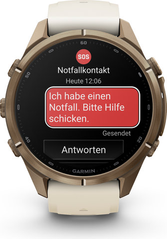 Garmin fēnix 9 Pro – inReach AMOLED Titanium 43 mm Multisport Smartwatch - 