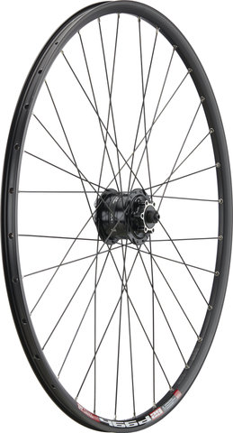 bc basic Urban Alivio 6-Bolt Disc DT Swiss 466d 28" Wheelset - black | 28" set (front 9x100 dynamo + rear 10x135) Shimano